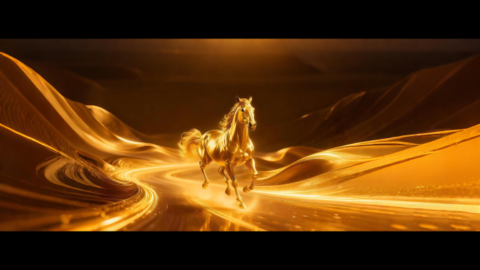 4K金马宽屏大屏幕素材