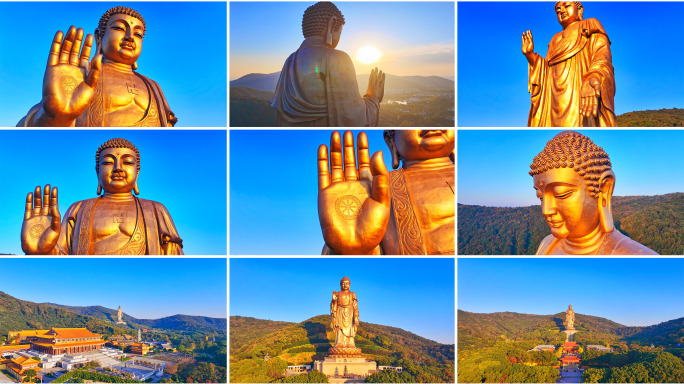 无锡灵山大佛日出合集