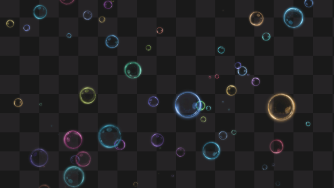 4款 梦幻泡泡 (透明底)