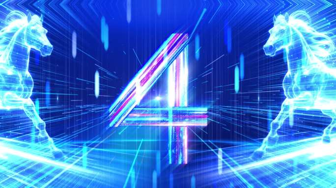 马年动态数字倒计时视频