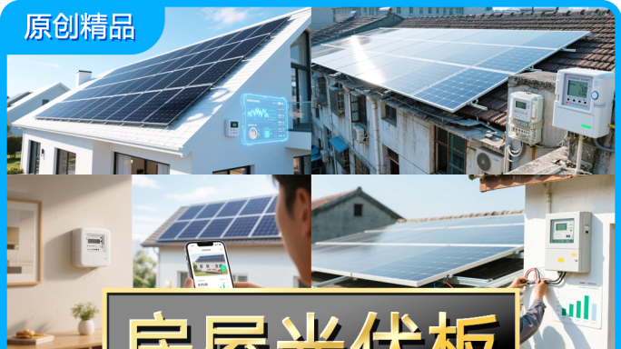 房屋顶光伏发电太阳能