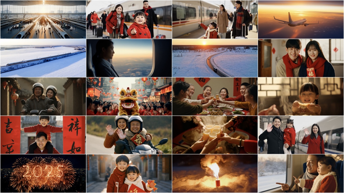 2026马年新年春节过年 灯火里的中国