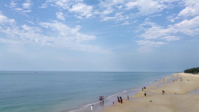 广西北海涠洲岛海洋沙滩旅游度假延时