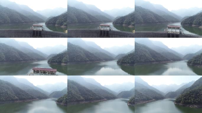 福建南平光泽肖家坑水库航拍
