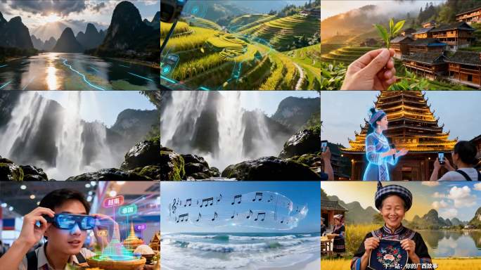 广西山水与民族文化