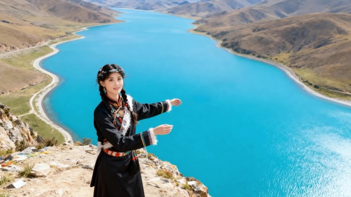 藏族女子跳舞（独舞）