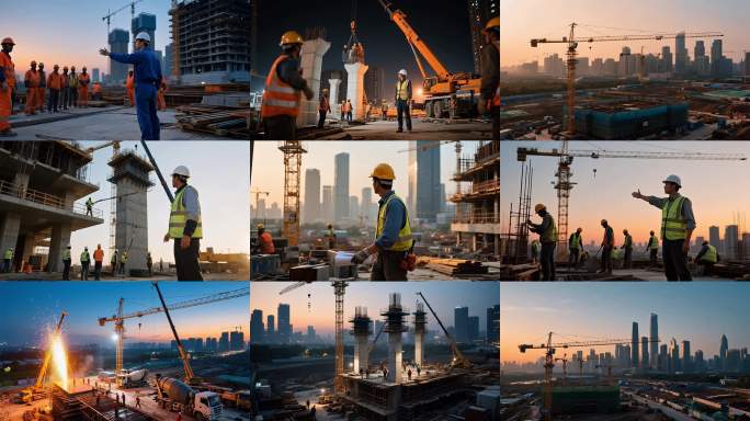 城市建设者工作纪实