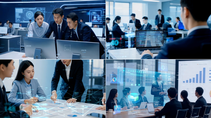 商务科技特效合成