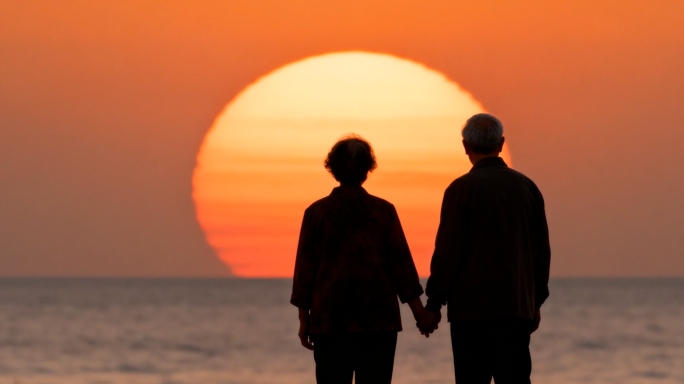 4K 重阳节 LED背景