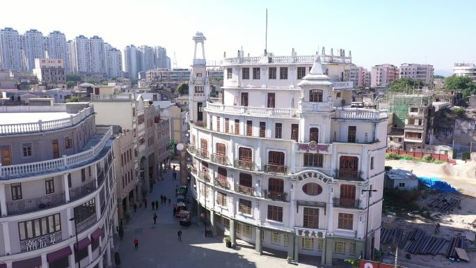 汕头小公园特色建筑风光