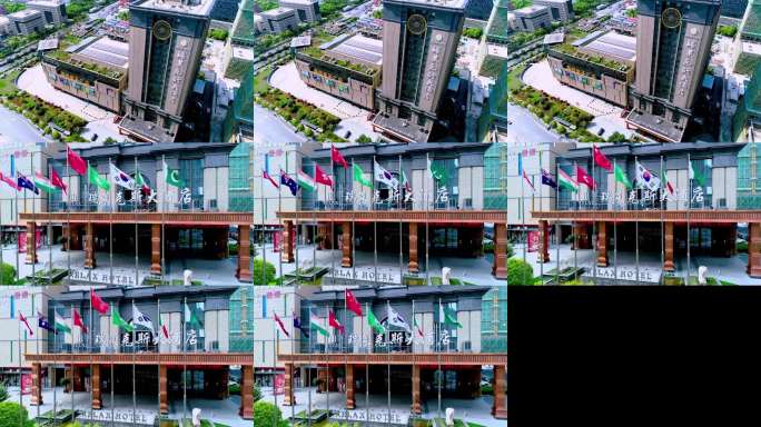 瑞麟克斯大酒店航拍