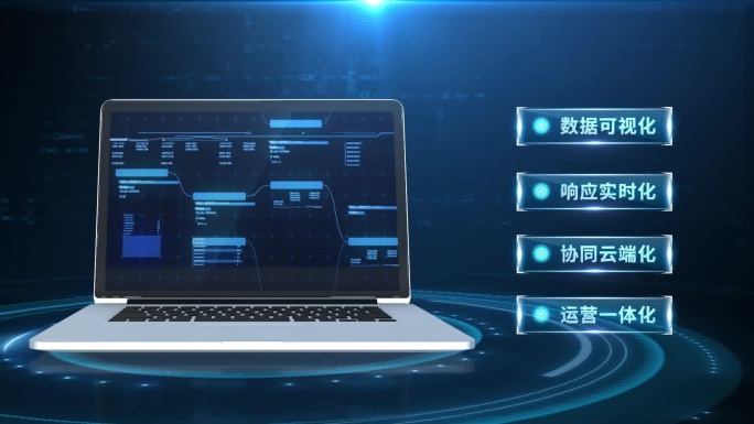 科技AI智能手机电脑互联可视化界面