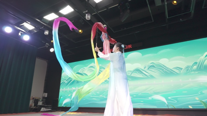 4K西北相声陕派秦腔戏曲表演传统戏曲舞台