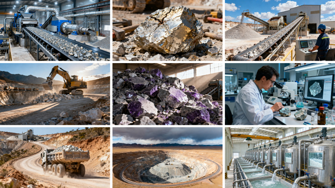 锂矿开采  钾矿开采 矿石资源开发