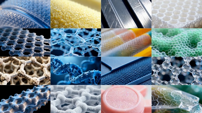 塑料分子 塑料表面特写