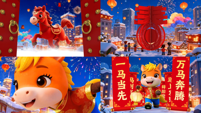 马年 春节 春晚 年会 新春 2026