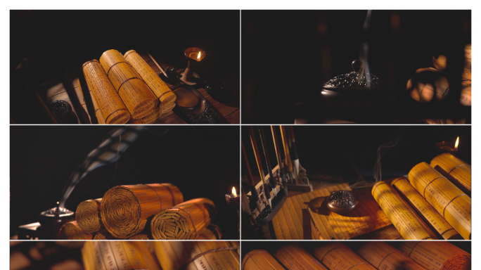 古风竹简文化展示