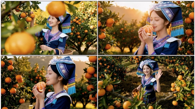 广西砂糖橘沃柑橘子采摘