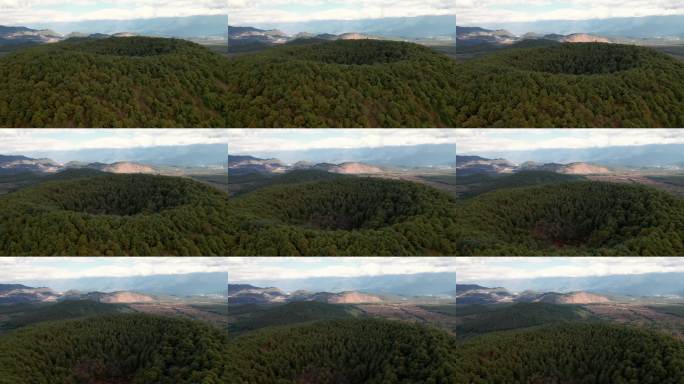腾冲火山森林公园航拍