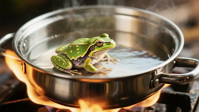 温水煮青蛙动态过程