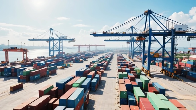 集装箱港口运输与装卸场景