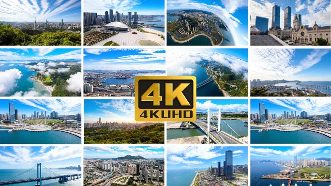 大连城市延时航拍