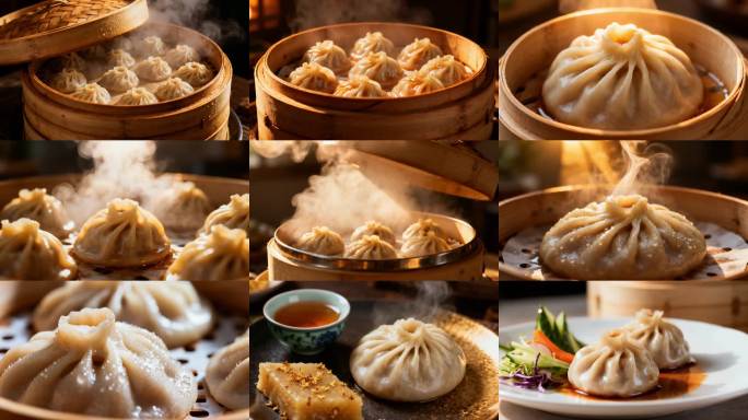 灌汤包经典粤式美食大集合广式早茶与烧腊