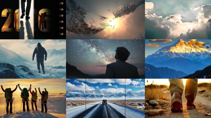 2026创意大气励志开场片头创意混剪