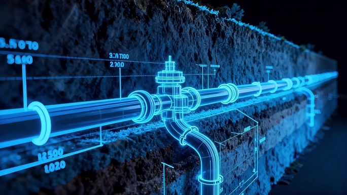 数字化城市管网 城市管道系统