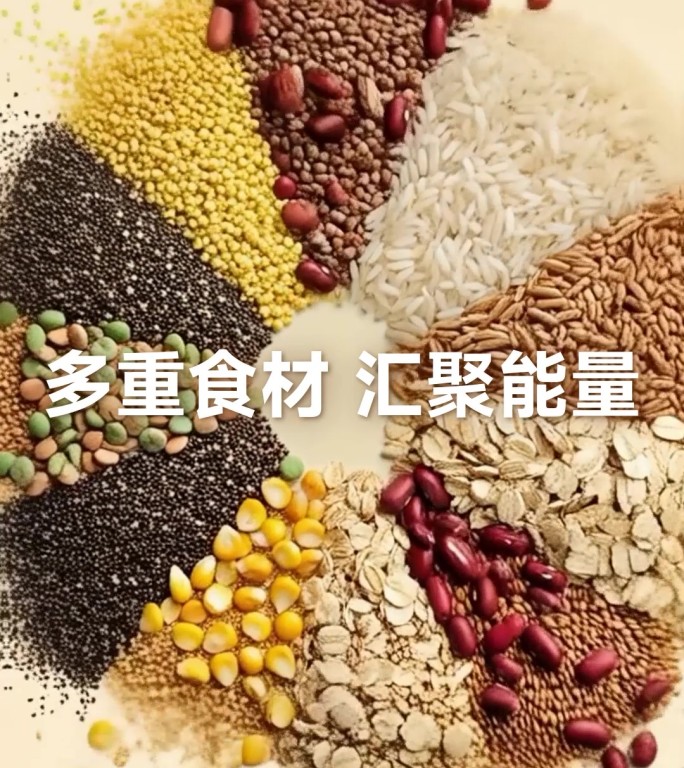 【竖版】天然健康农产品广告模板 产品展示