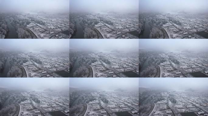 2025新疆阿勒泰喀纳斯禾木 冬日下雪