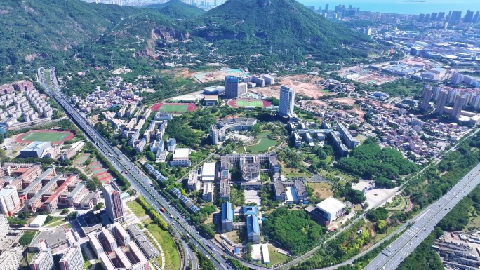 2025俯瞰厦门理工4K航拍合集
