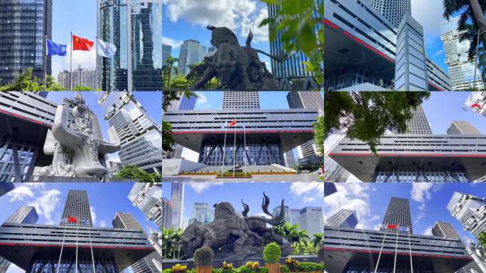 【合集】深交所深圳证券交易所多角度