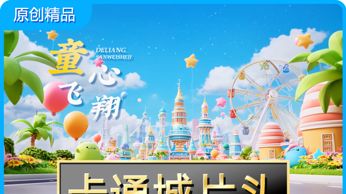 卡通片头卡通城市