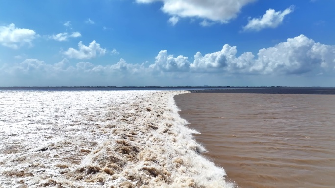 浙江杭州钱塘江航拍合集