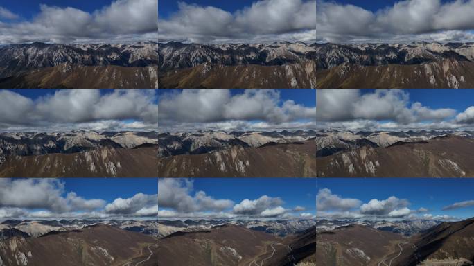 高原山脉云海风光