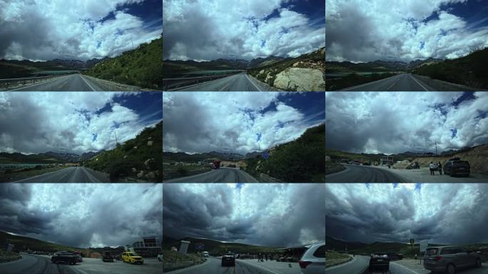 山路自驾沿途风光