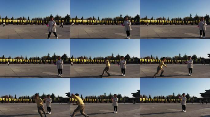 洪洞大槐树航拍