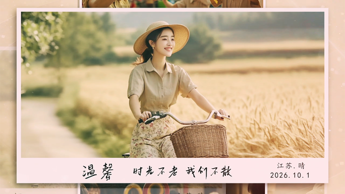 温馨温暖青春回忆照片展示