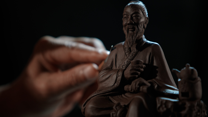 4K土陶泥塑手工制作