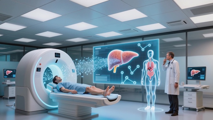 未来科技智慧城市生活，AI智能医疗新场景