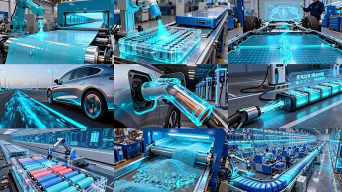 新能源汽车智能工厂生产流程