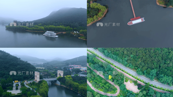 山水风光航拍视频