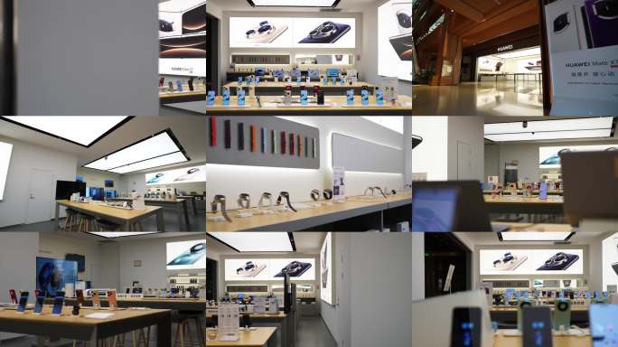 华为手机店4K画面