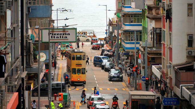 香港坚尼地城人文街景