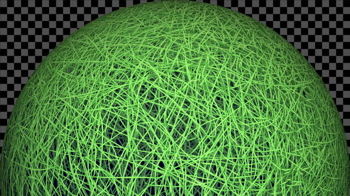 8k外球幕球体环绕360度绿色藤条球幕