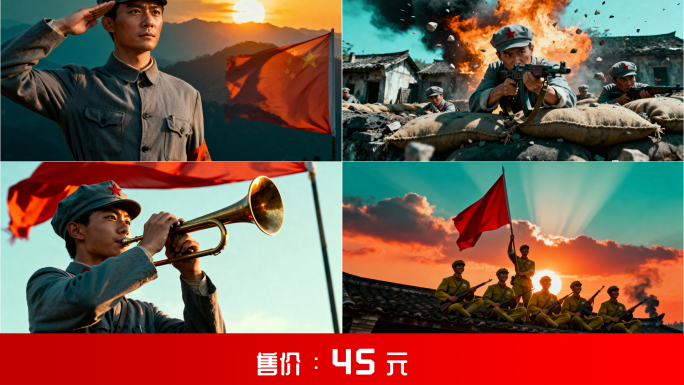 革命战争烽火岁月战士热血征程抗日九一八