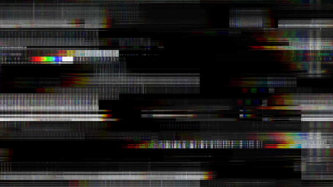 8组_科技故障毛刺转场视频素材_带通道