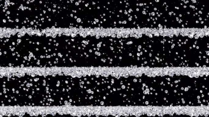 6K-钻石粒子下落堆积（透明通道)