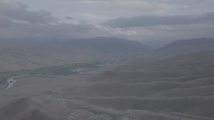 特克斯河自然风光 4K航拍